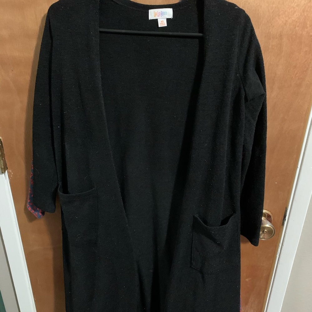 LulaRoe Sarah size xs black